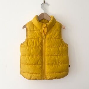 GAP VGUC Bright Yellow Puffer Vest
